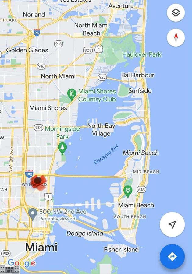 Nice Queen Bedroom - Best Location In Miami - Luggage Storage Service, Parking And Laundry 외부 사진